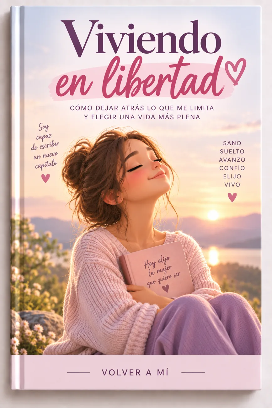 Portada del cuaderno Viviendo en libertad